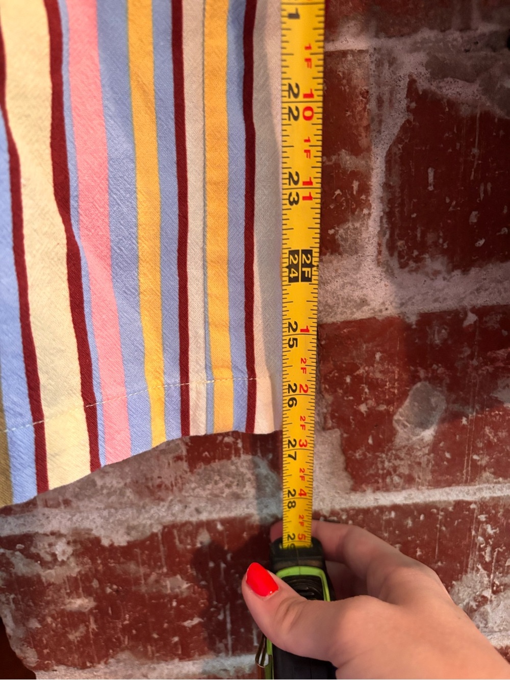 Striped Cotton Pants - Picture 3 of 3